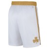 Män Boston Celtics Shorts Nike 2025-26 City Edition Vit Swingman